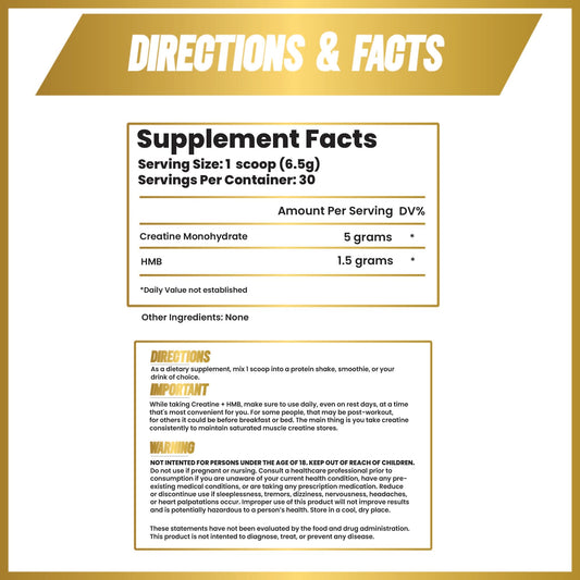 Maverick Nutrition Creatine HMB scoop ready for mixing for stronger workouts