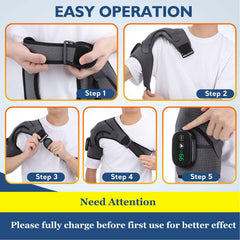 MAVLLY heated shoulder wrap massage function targets neck and shoulders for warmth.