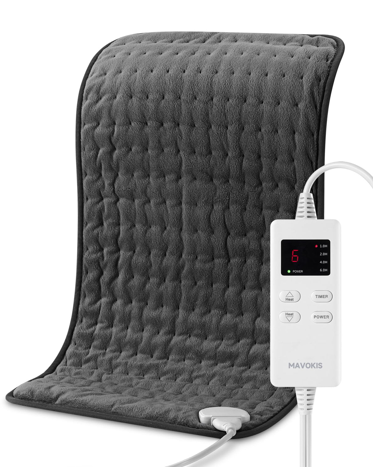 MAVOKIS heating pad for back cramps delivers soothing warmth for daily relief.