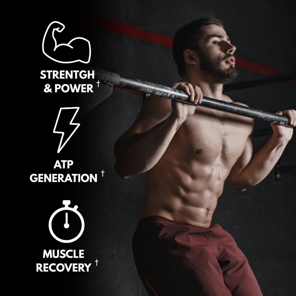 Creatine powder may support muscle fullness and definition during workouts