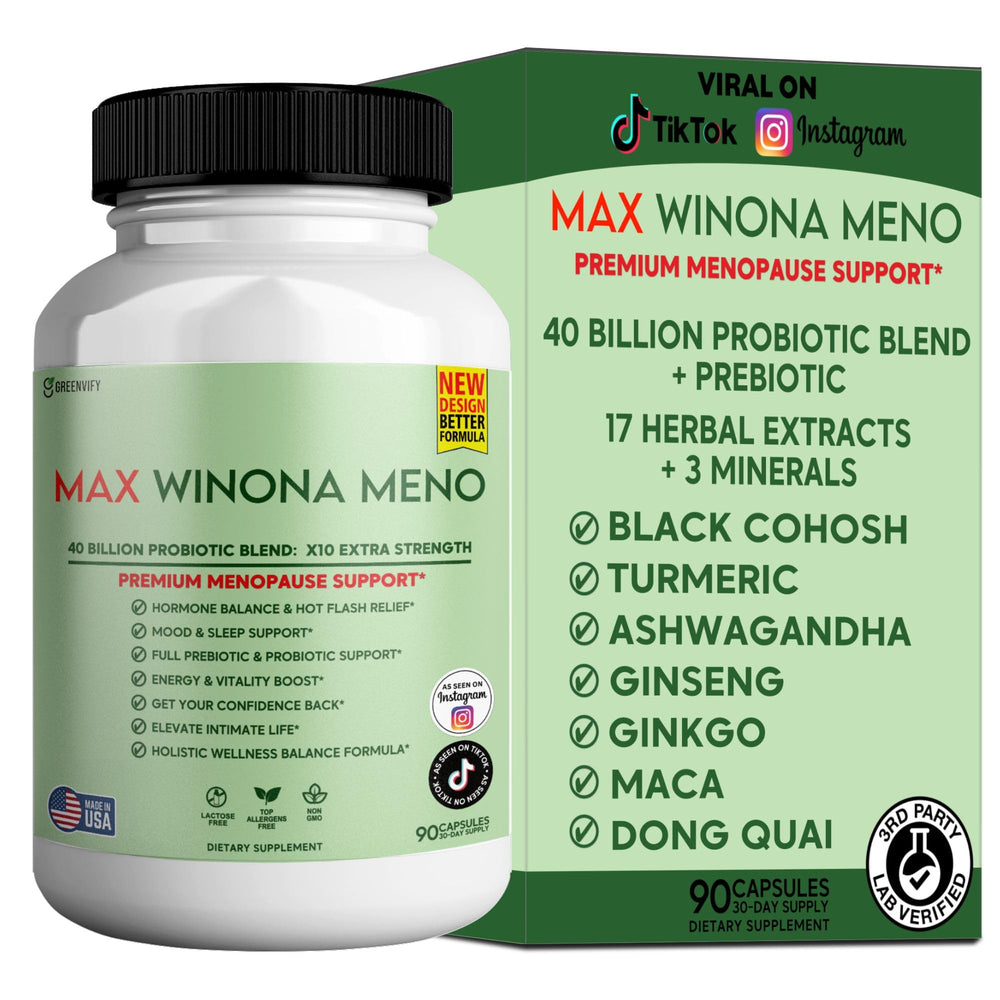 Max Winona Meno bottle cap sealing freshness.