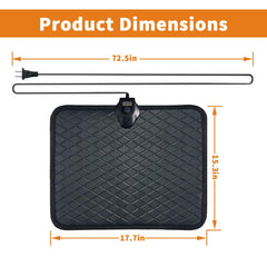 MAXCOM durable, water-resistant back with anti-slip surface.