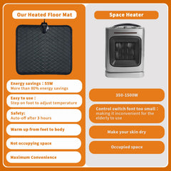 MAXCOM 3-hour auto shut-off improves safety and energy awareness.