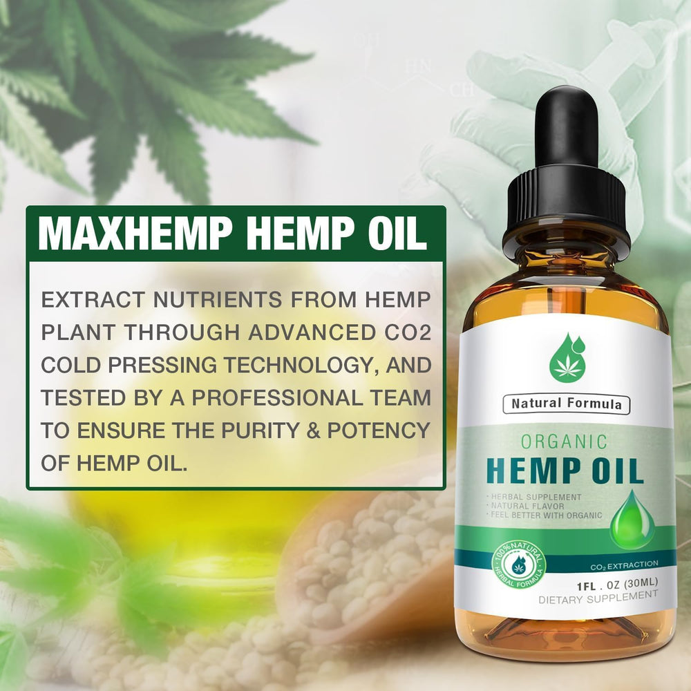MaxHemp 3-pack organic oil travel-friendly – convenient on the go