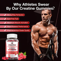 MaxHemp Creatine Gummies two bottle pack for long-term consistency.