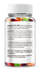 MaxHemp Hemp Gummies closeup reveals chewy texture and natural ingredients for quick enjoyment.