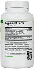 Maxi Health 90-count bottle indicates long-lasting supply.