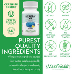 Melatonin chews for adults and kids from Maxi Health.