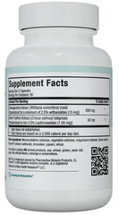 Maxi Health dual-action stress and mood supplement bottle display