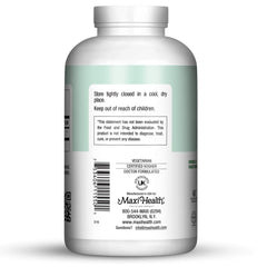Maxi Health Empty 00 capsules closeup, smooth vegetarian shell.