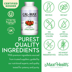 Maxi Health gluten-free no artificial flavors or preservatives noted on packaging