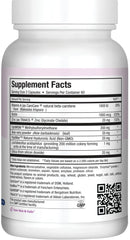 Maxi Health Hyaluronic Acid Biotin capsules bottle for hydration and hair shine.