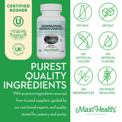 Maxi Health kosher non-GMO gluten-free ingredients on clean label