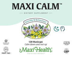 Maxi Health capsules being poured demonstrates easy daily use.