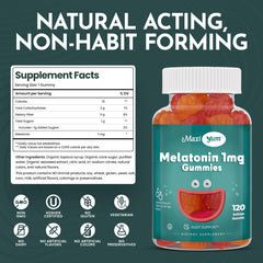 Kosher and vegetarian-friendly Maxi Health gummies support dietary choices.
