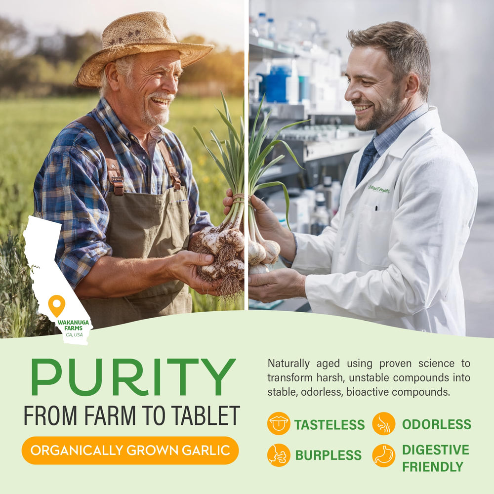 Kosher-certified garlic capsules underline purity