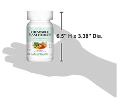 Maxi Health label highlights ingredients and nutrition facts for trust