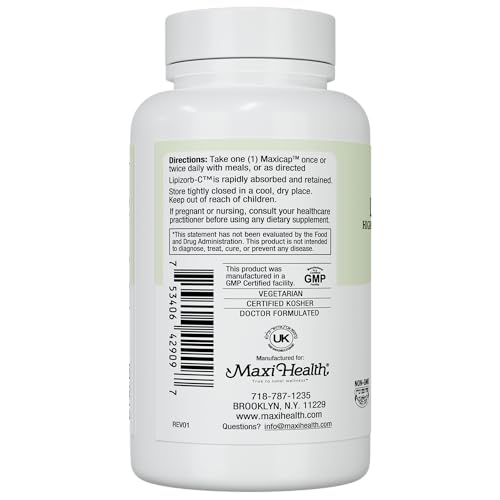 Maxi Health liposomal delivery concept illustration emphasizes protective encapsulation.