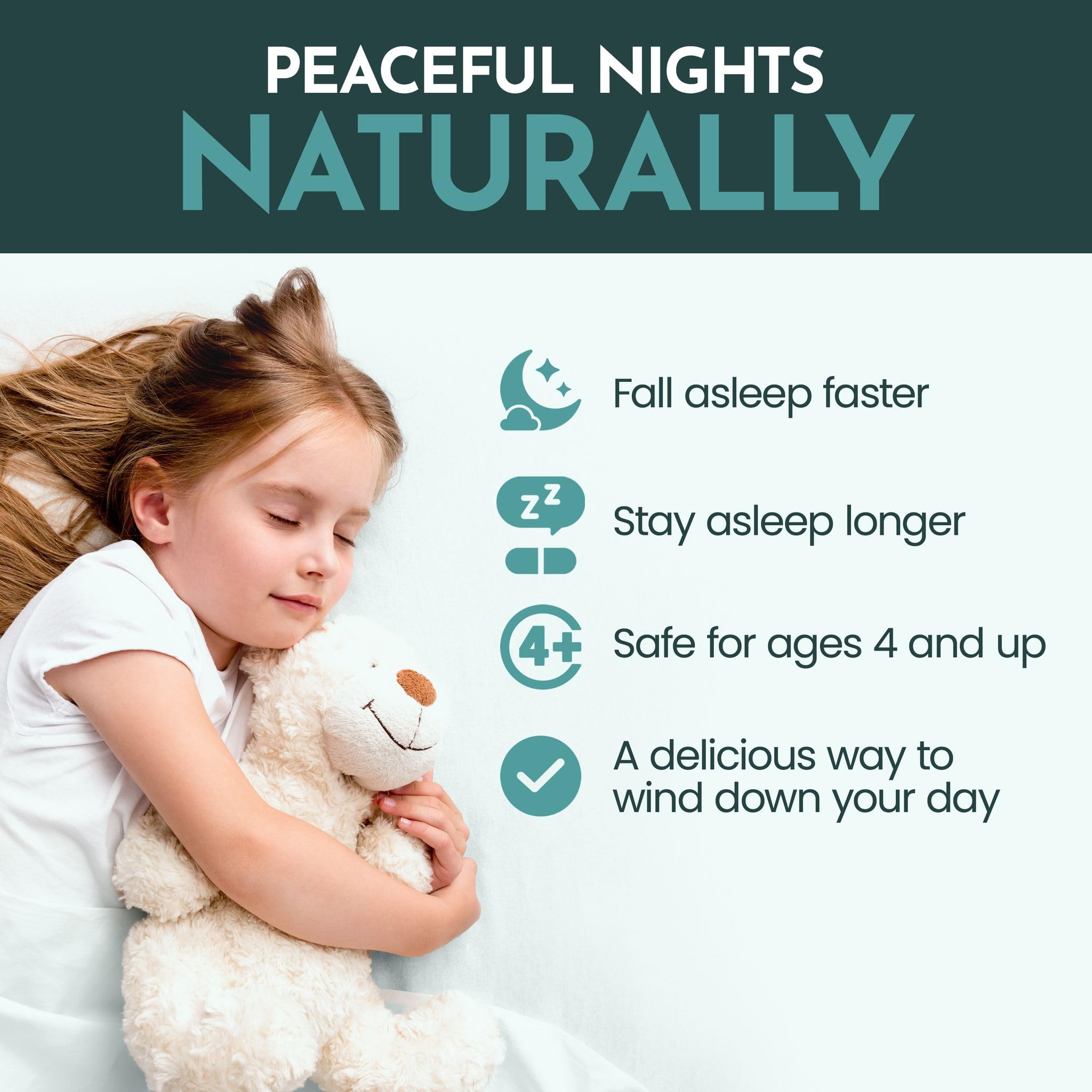 Maxi Health melatonin gummies suited for all ages, easy to chew.