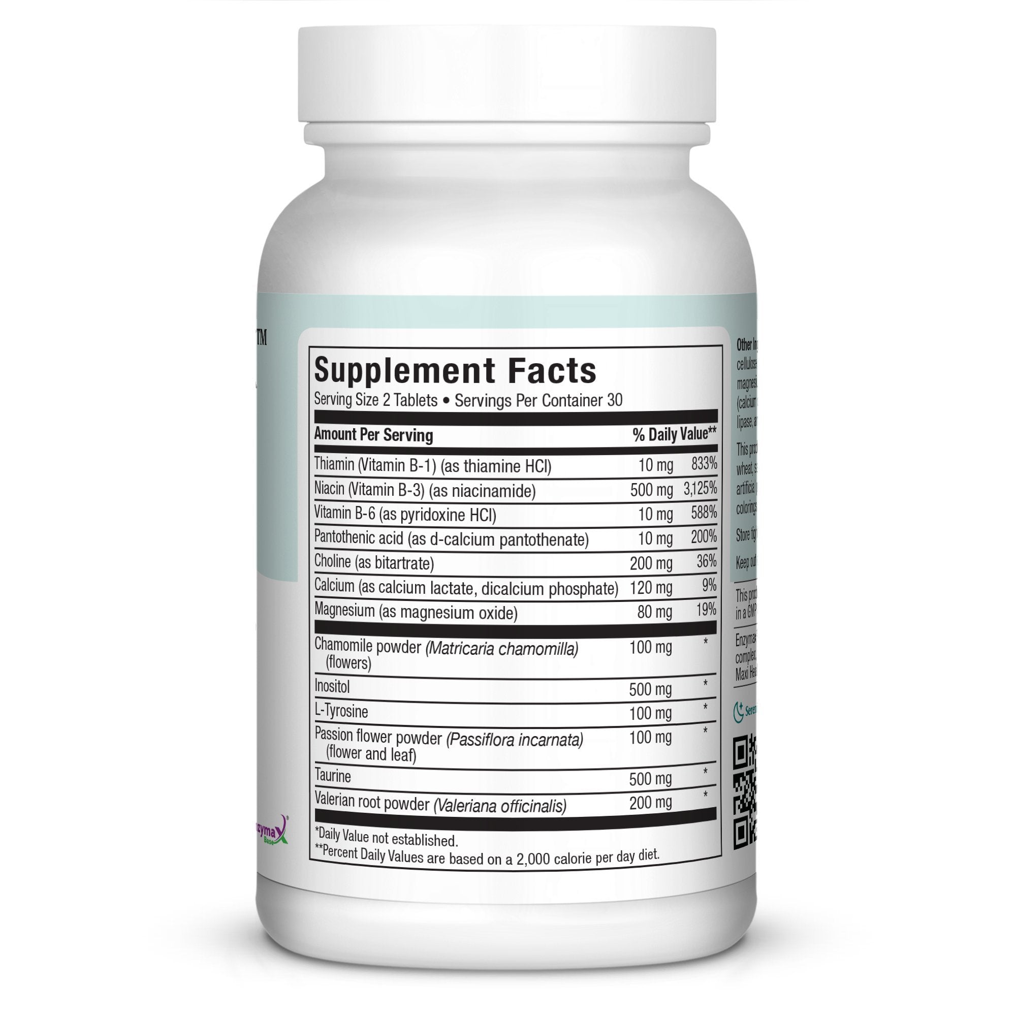 Close-up of Maxi Health mood-support capsules in a pack.