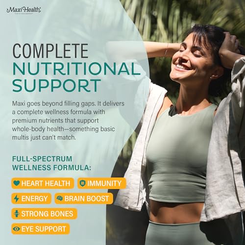 Maxi Health Multivitamin vitamin and mineral blend with probiotics
