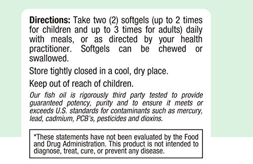 Maxi Health Omega Yums daily use for kids illustration.