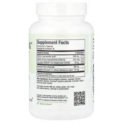 Maxi Health Quercetin capsules closeup highlighting easy swallowing and clean formula