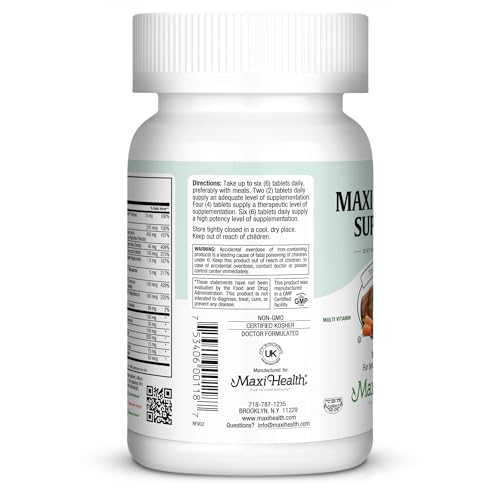 Maxi Health Supreme antioxidants with vitamins A, C, E for protection