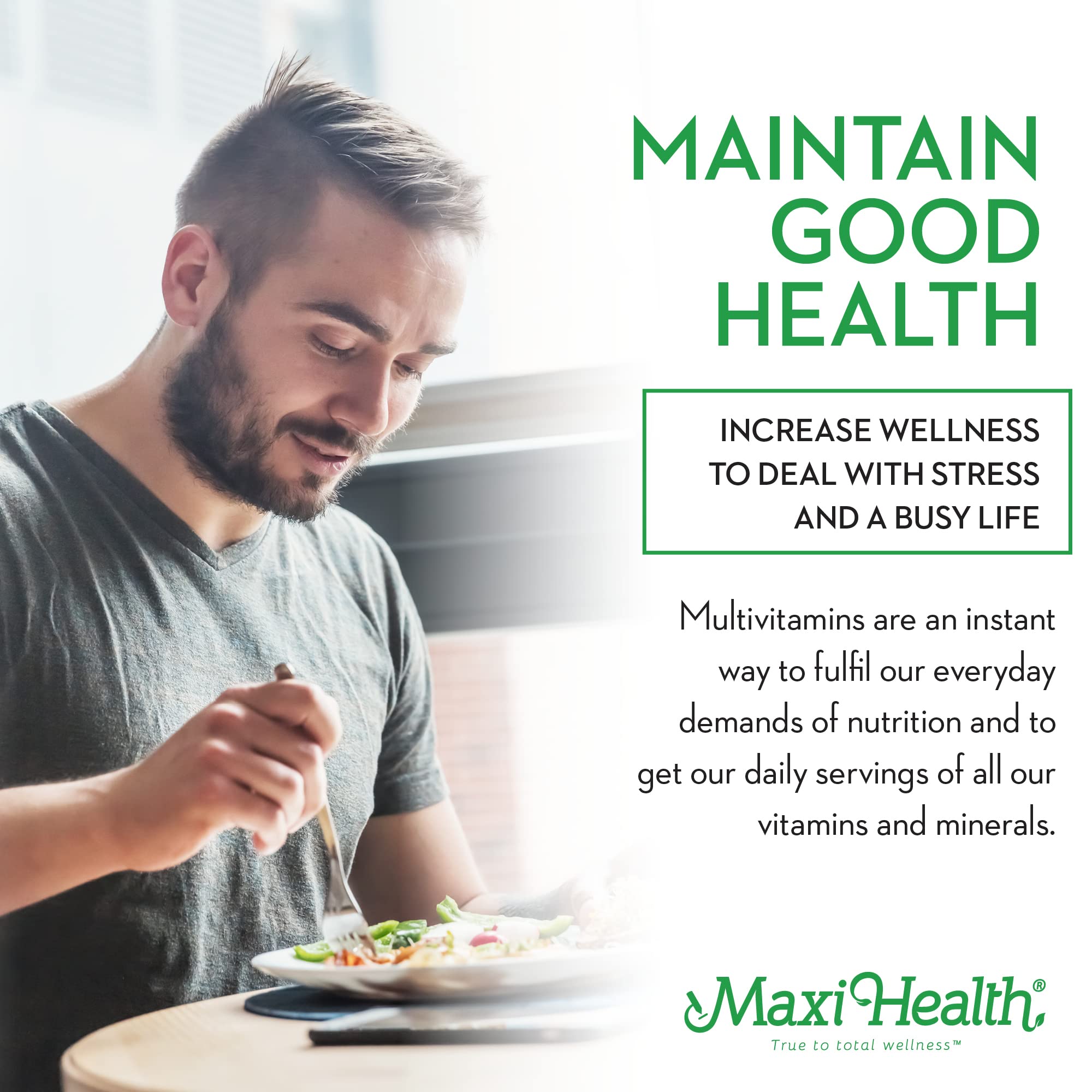 Maxi Health Supreme kosher and gluten-free label on packaging