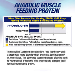 Maximum Human Performance Probolic-SR between-meals setup supports steady amino acids