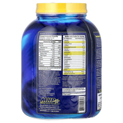 Maximum Human Performance Probolic-SR scoop beside chocolate protein for quick post-workout shakes.