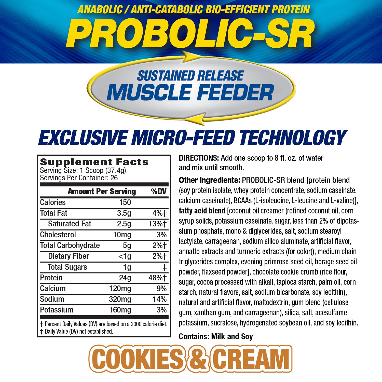Maximum Human Performance Probolic-SR shaker cup ready for post-workout protein support