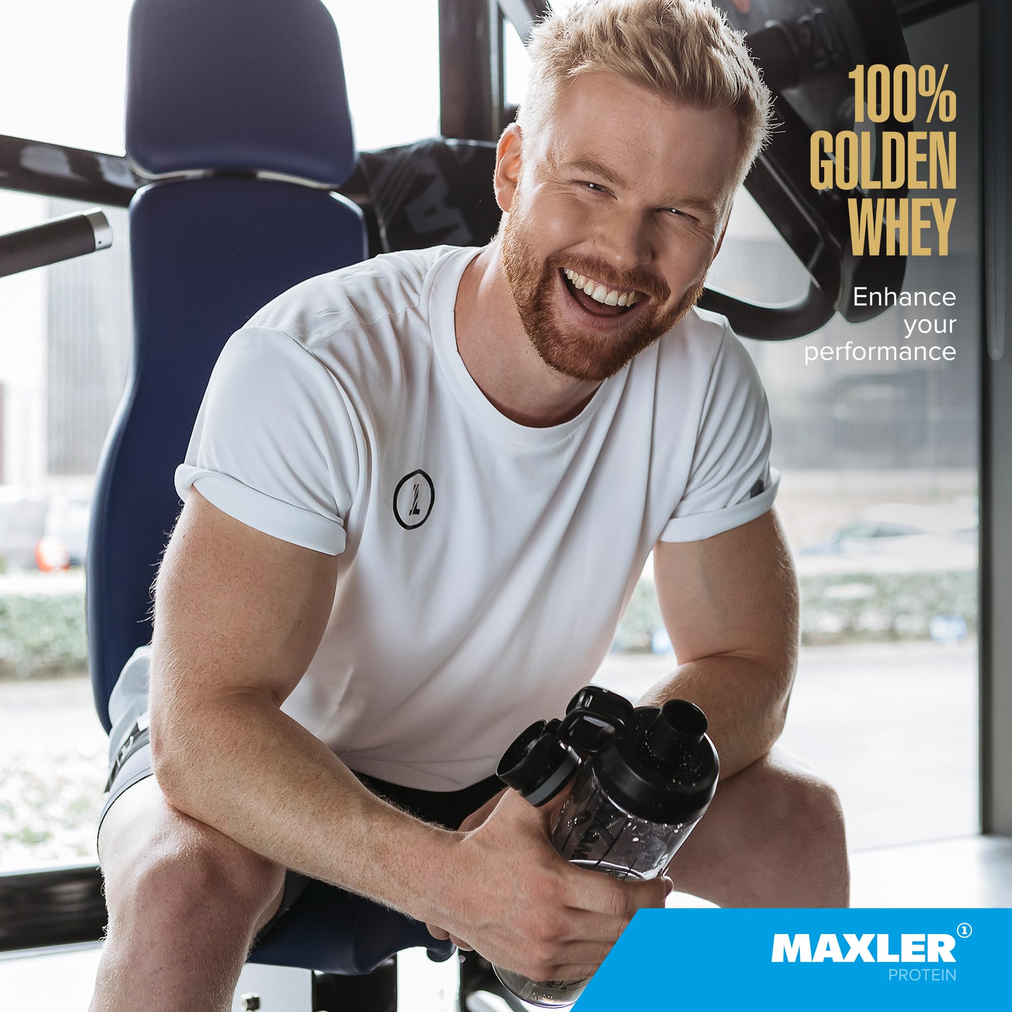 Blend of concentrate isolate and hydrolysate in Maxler 100% Golden Whey