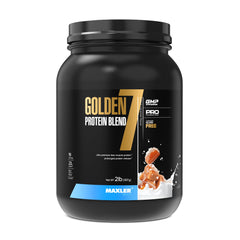 Maxler Golden 7 tub front view, suitable for daily protein intake and training support.