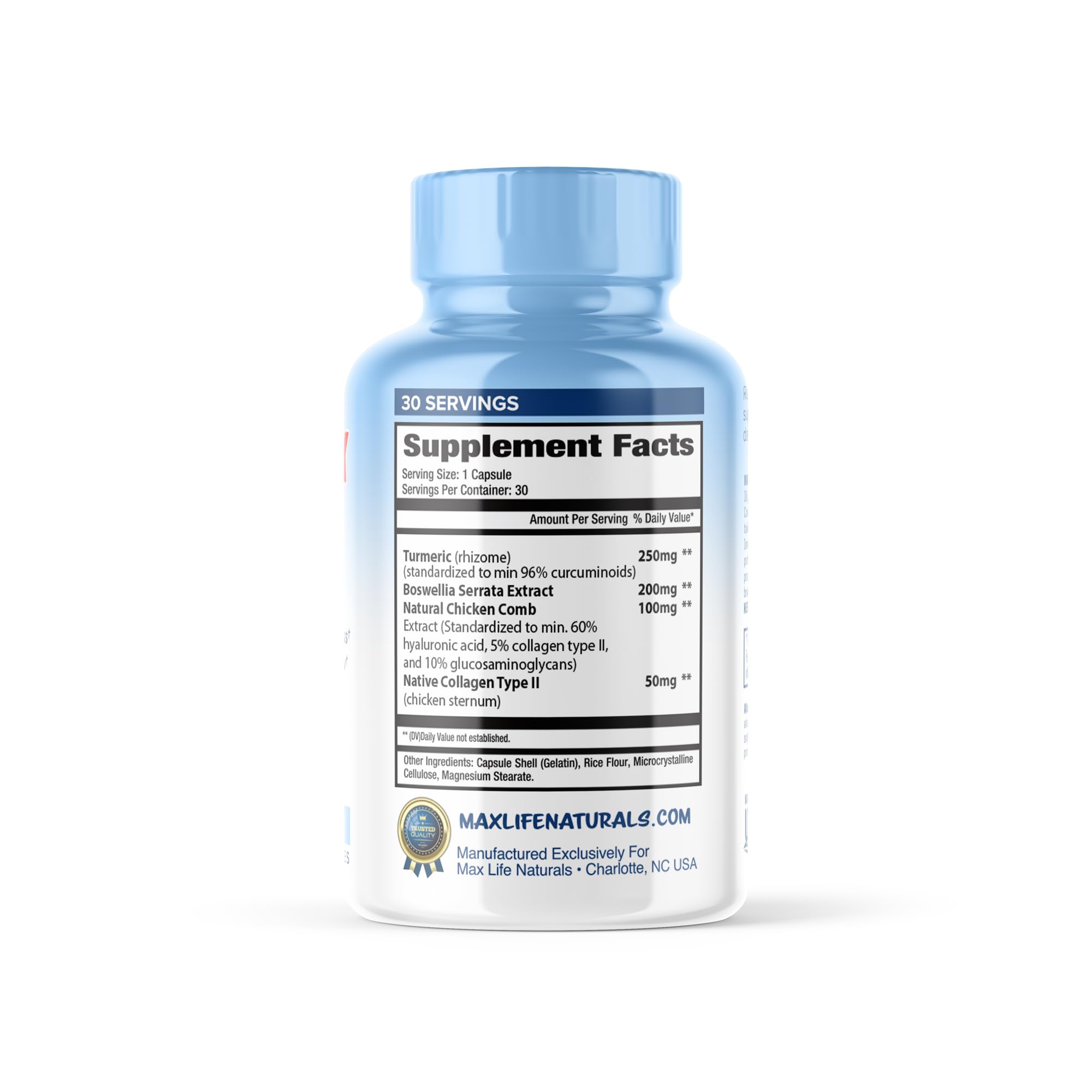 MAXLIFE NATURALS ArthroFlex Advanced lifestyle shot hints at active living.