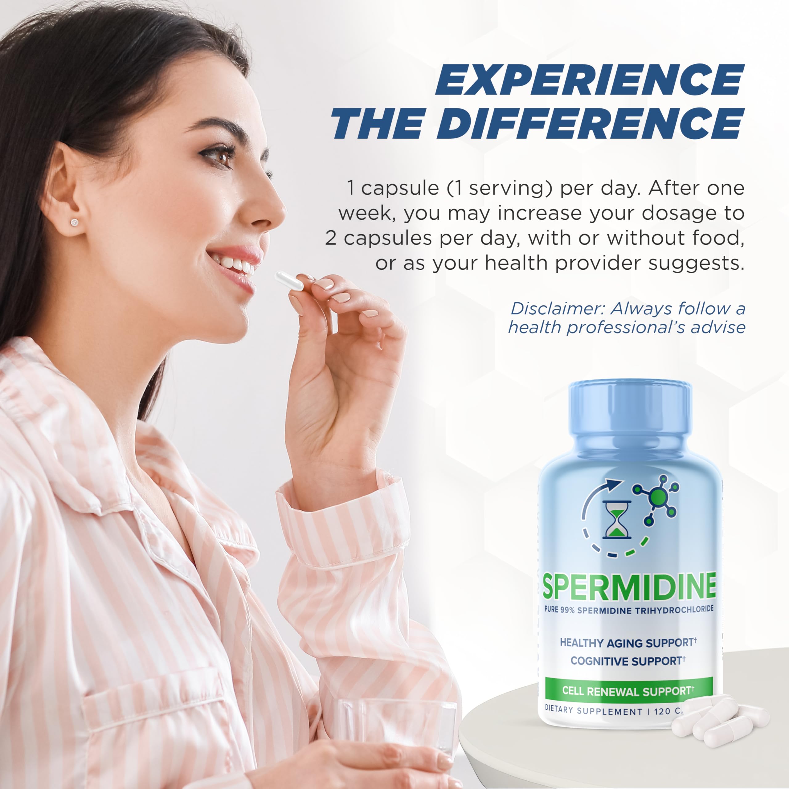 MAXLIFE NATURALS capsule taken in hand for quick supplement ritual