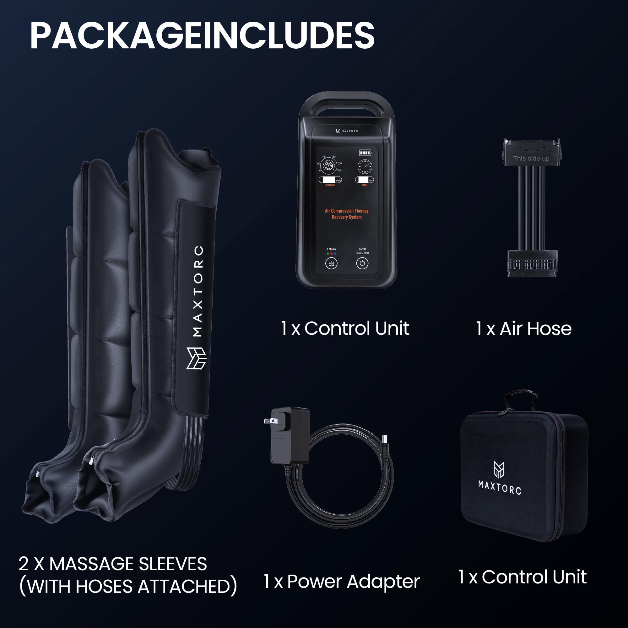 Maxtorc portable design, ideal for gym bag and travel