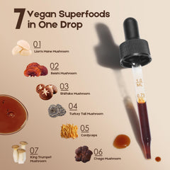 MaxuraFit king trumpet mushroom label emphasizes digestion aid and steady energy.
