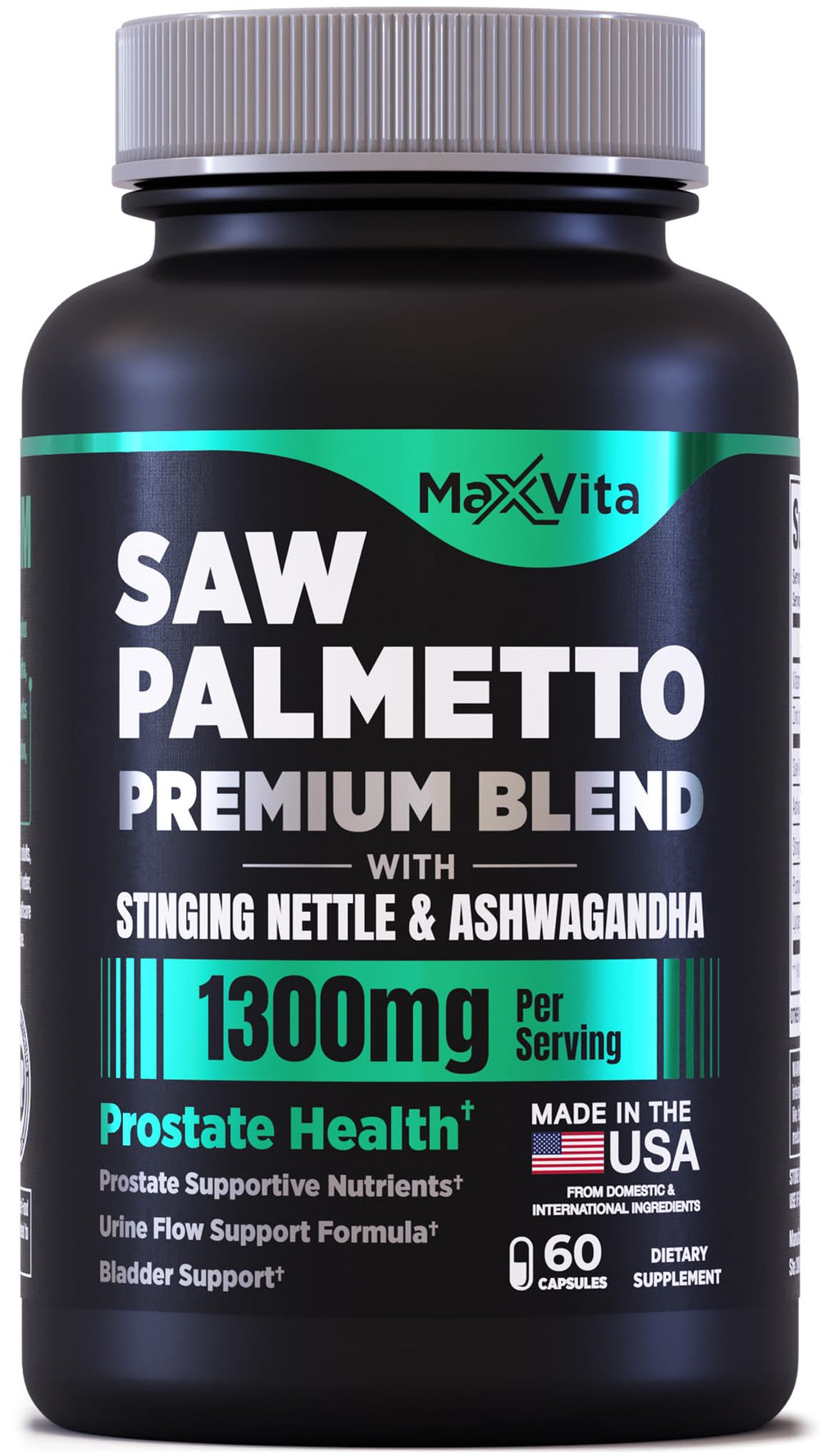 MaxVita Prostate Premium bottle front view supporting everyday urinary comfort.