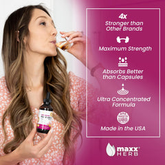 Maxx Herb four-bottle pack highlights the therapeutic blend