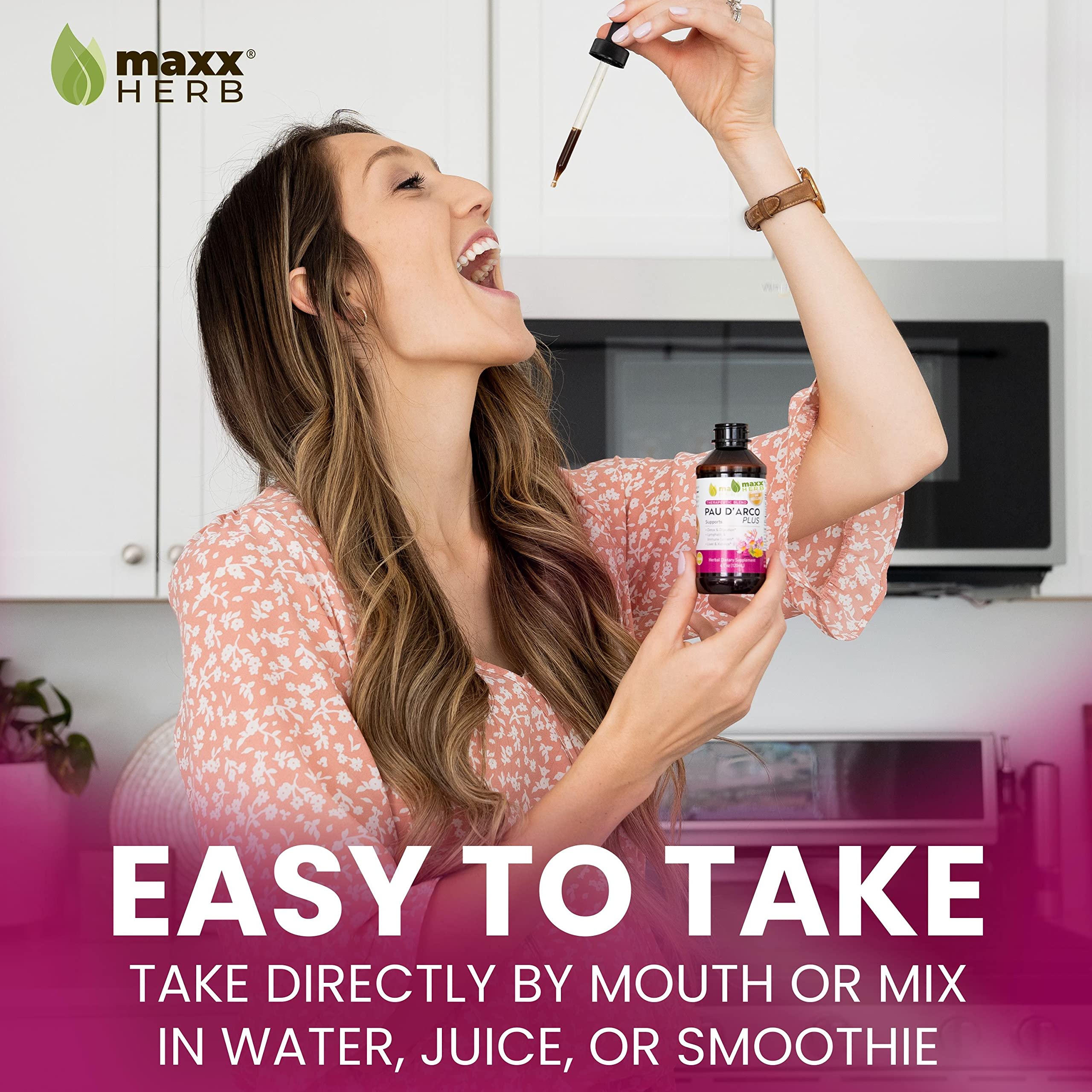 Maxx Herb pau-d-arco-dandelion-red-clover ingredients for daily wellness