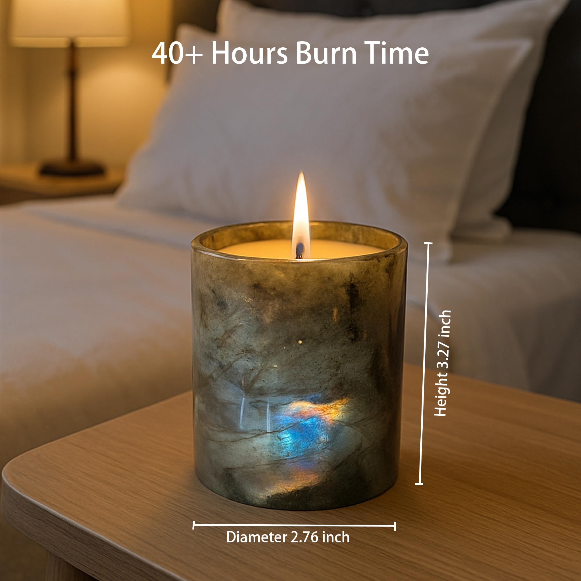 MAYROOM hand-polished marble cup adds luxe touch to any room.
