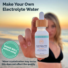 MAYU label close-up highlighting minerals and magnesium