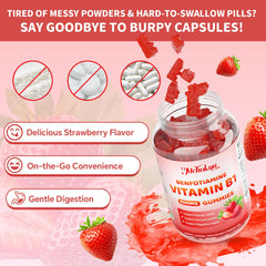 Mchokuu B1 gummies 500mg daily-use bottle