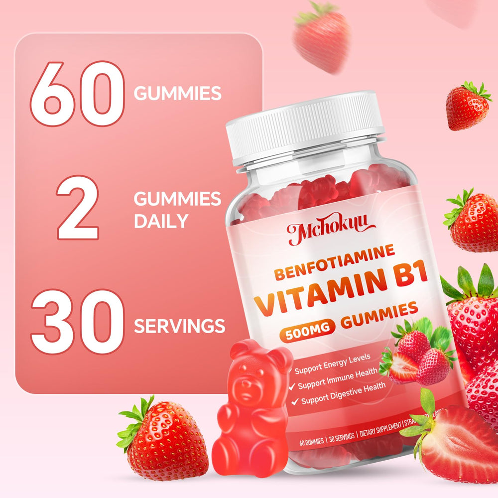 Mchokuu B1 gummies 500mg energy-support chews