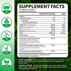 Mchokuu Saw Palmetto Gummies bottle-pour demonstrates convenient daily intake.