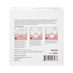 McKesson Lite moisture barrier protects skin and dressing from moisture.