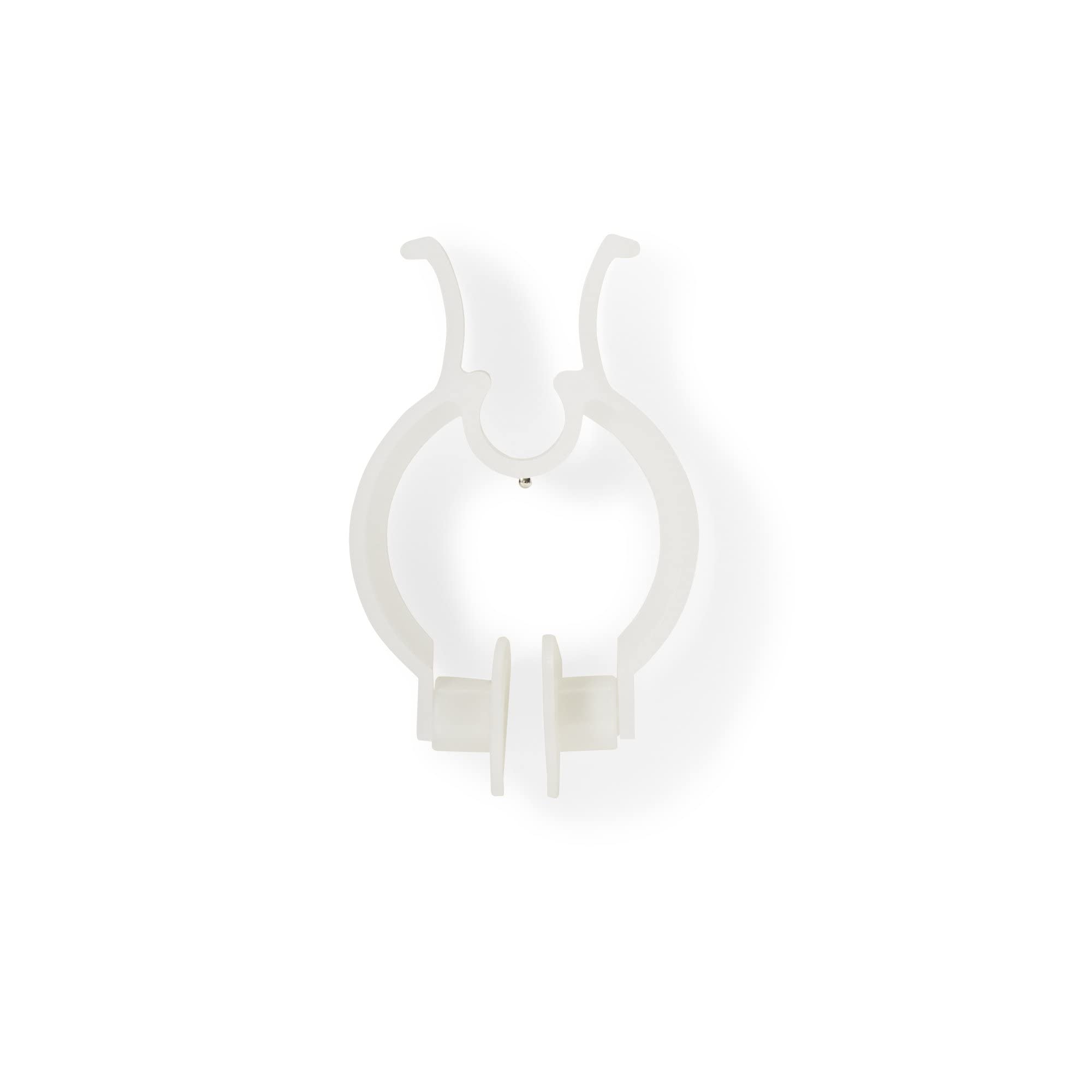 McKesson nose clips for disposable use with soft pads, ideal for comfortable spirometry testing.