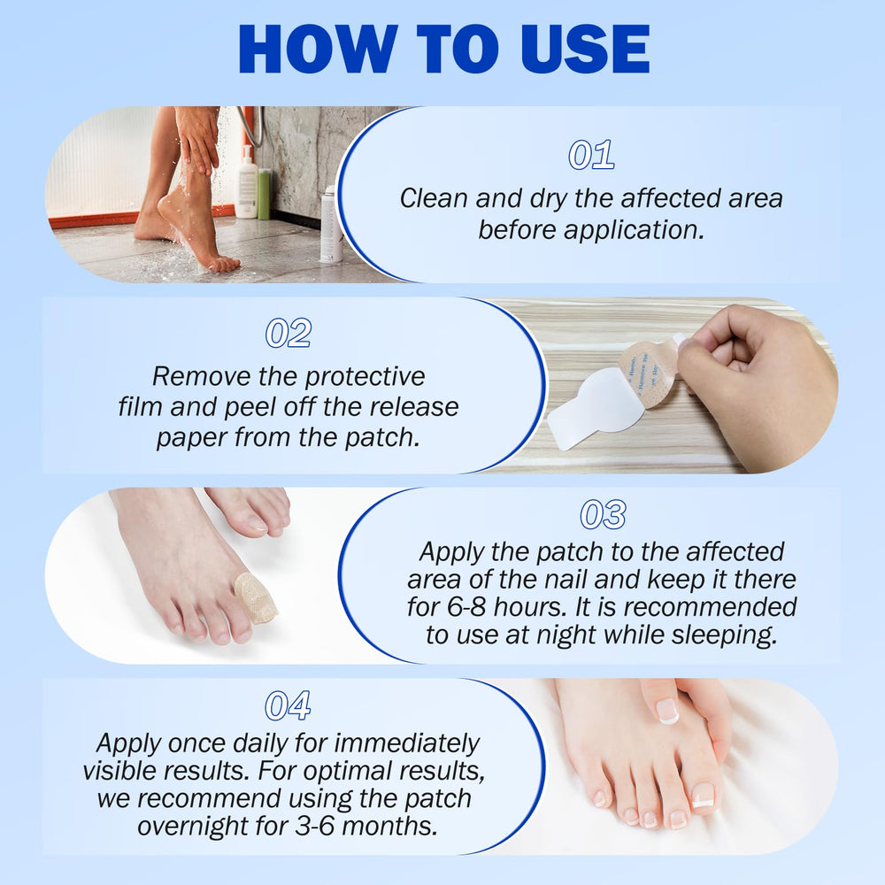 Mcukv toenail patches may show visible improvement with consistent use.
