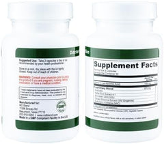 M.D. Blend capsules inside view emphasizing uniform size and swallow-friendly design.
